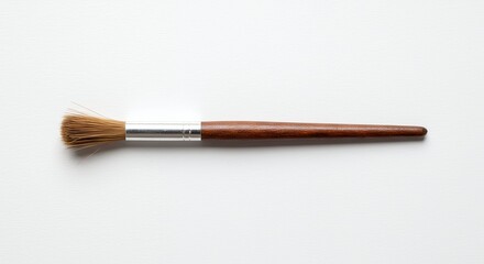 Fototapeta premium Paint brush on white background