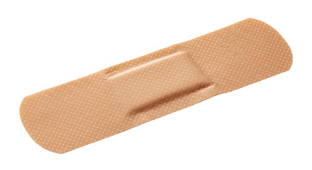 Isolated Adhesive Bandage Medical Patch for First Aid on Injuries