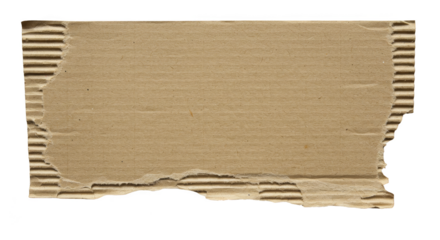 Isolated Cardboard Texture Background With Abstract Brown Paper Material