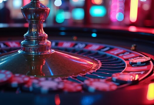 The thrilling moment of roulette wheel gambling