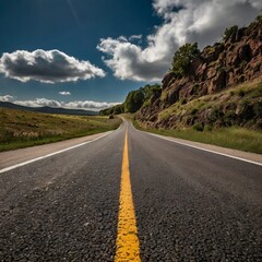 road in the desert