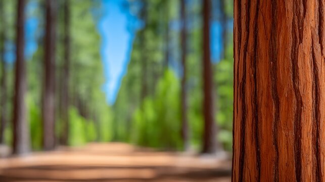 Conservation efforts rely on preserving old-growth forest bark textures as a means of preserving the past