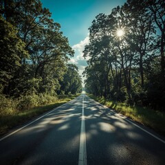 road through the forest