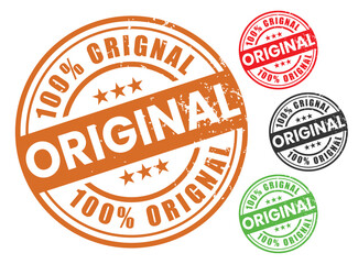 100% Original Guaranteed Rubber Stamp Authentic Product Seal Collection