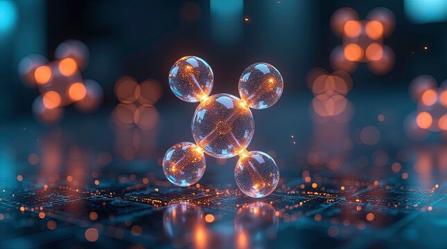 View of X chromosome. Concept Genetics, DNA, Science, 3D render - Powered by Adobe