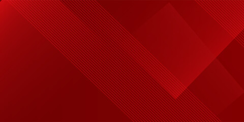 Obraz premium Red abstract background. Dynamic shapes composition.