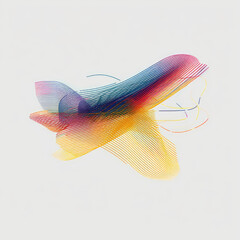 Abstract Art with Generative AI technology
