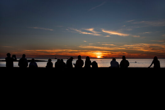 Beach holidays in Salento Italy sunset south coast - Powered by Adobe