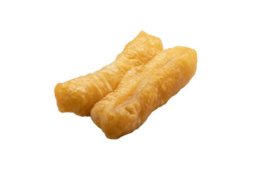 Deep-fried dough stick, isolated on white background, png