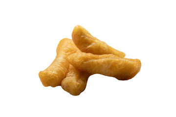 Deep-fried dough stick, isolated on white background, png