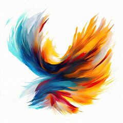 Abstract Art with Generative AI technology