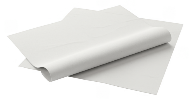 Isolated White Paper Texture Crumpled Sheet Blank Background Design