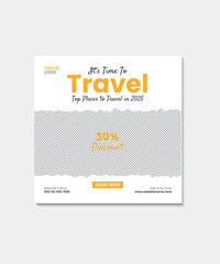 Hello Summer &ndash; Travel Deals Promotional Flyer Template