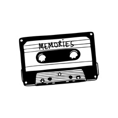 cassette tape with 