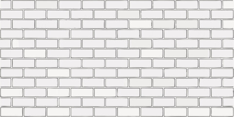 Obraz premium Minimalist white brick surface, smooth and elegant for modern aesthetics.