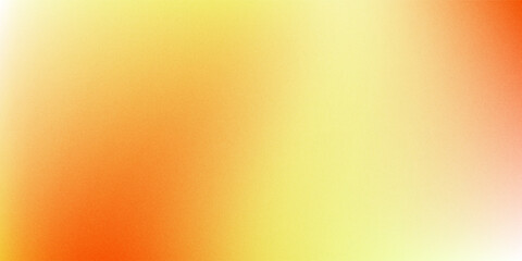 Amazing Yellow Orange White Blur Gradient With Noise Grain Textured, Good For Flyer, Poster