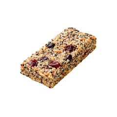 Delicious Quinoa Cranberry Granola Bar Close-up