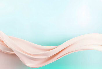 ミニマルビジネス向けのエレガントなパステル流線背景