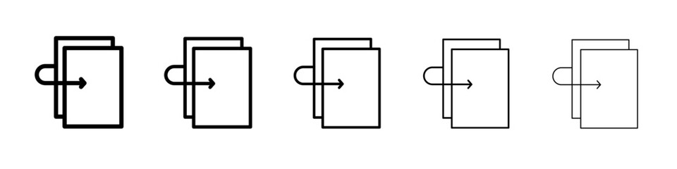 flip icon simple illustration logo art