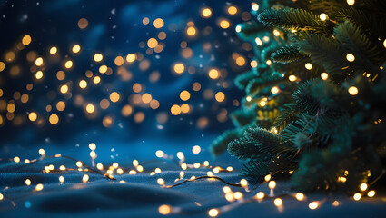 christmas lights background