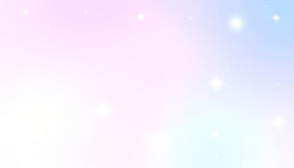 Obraz premium Pink and blue starry background, dreamy night sky wallpaper for mobile desktop