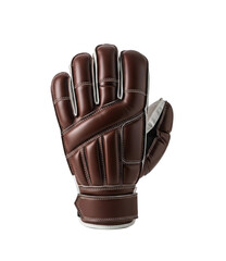 Brown Cricket Glove Isolated PNG for Catching and Protective Gear