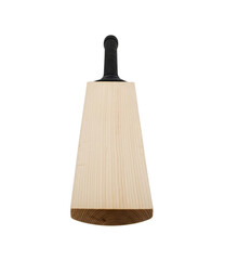 Cricket Bat Isolated PNG, Wooden Sports Equipment for Game Play
