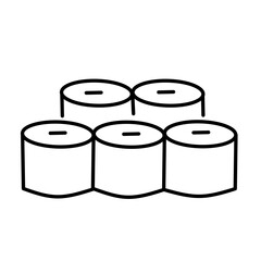 line vector japanese food