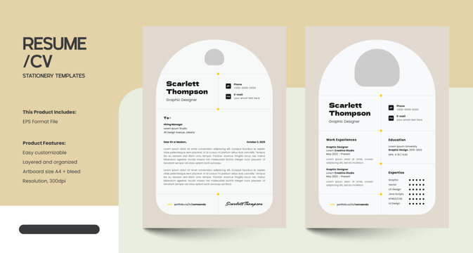 Creative CV Resume Design Templates