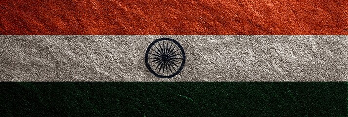 national flag of India 