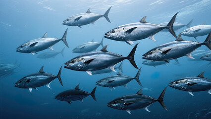 Obraz premium great blue shark