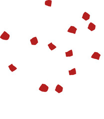 Indonesian flag vector illustrations