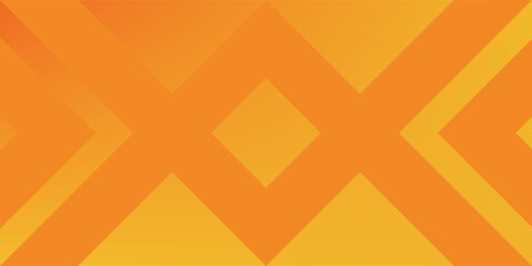 Fresh orange gradient web abstract background geometry shine and layer element vector for presentation design.