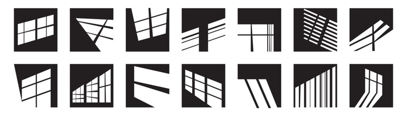 Window Shadow on Wall with Soft Natural Light