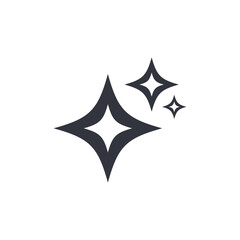 Sparkling Star Logo Icon