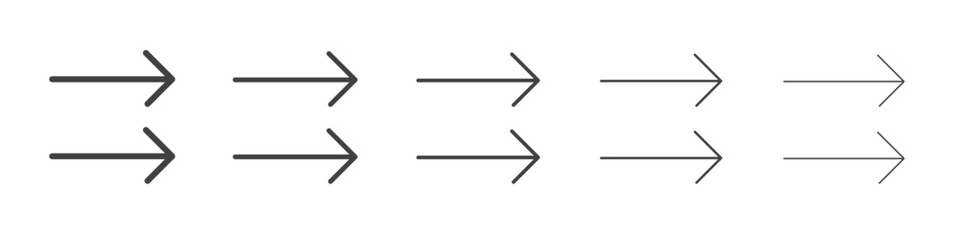 Parallel Arrows icon simple illustration logo art