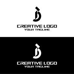 creative letter logo b design vector