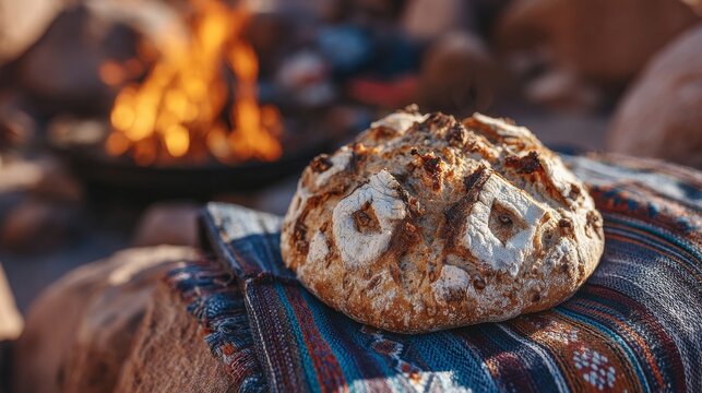 Cooking Damper is a demonstration that will take place on Australia Day, highlighting the traditional method of baking Aussie damper bread over an open campfire