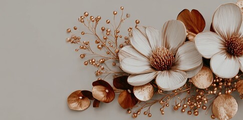 Minimalist biophilic art distills nature's essence into clean, simple lines