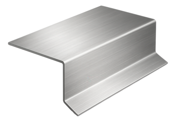 Roof eave drip edge for a suburban home, which prevents water from getting under the roofing material at the edges.