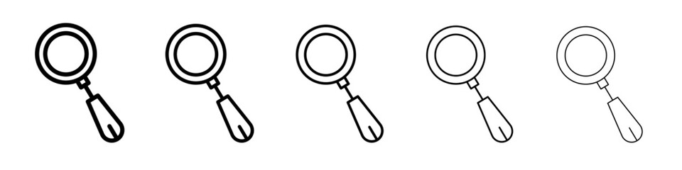 search icon simple illustration logo art