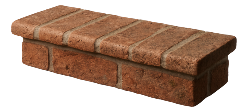 Brick external window sill for a traditional countryside manor, blending seamlessly with the building?s exterior facade.