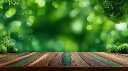 Tropical forest landscape scene used as a background for panorama banners in concepts of environmental ecology, sustainable energy, or Earth day