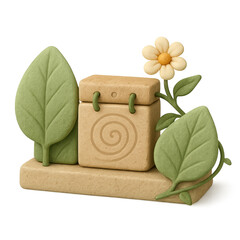 Eco-Friendly Sanctuary: A meticulously crafted illustration of an eco-friendly sanctuary.