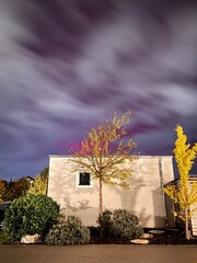 Northern lights over Munich due to an extreme geomagnetic storm on the night of October 10th to 11th, 2024