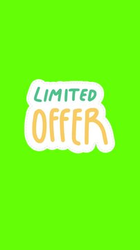 Limited offer