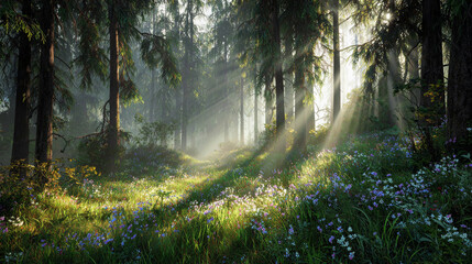 Obraz premium The fairyland-like natural scenery