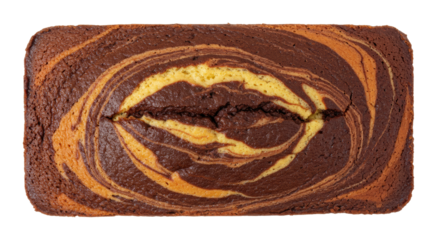 Baking a delicious marble cake at home culinary delight kitchen cozy atmosphere overhead view
