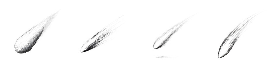 Fototapeta premium Abstract Watercolor Splashes: Dynamic Brushstroke Textures