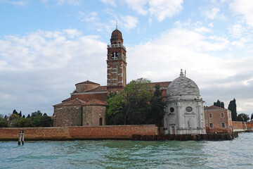 San Michele cemetery in Venice, Italy